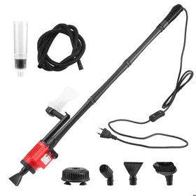 Comparer les prix de 6 en 1 Nettoyeur Électrique pour Aquarium 8W Nettoyage Changeur Deau Automatique pour Changement DeauNettoyage du Sable