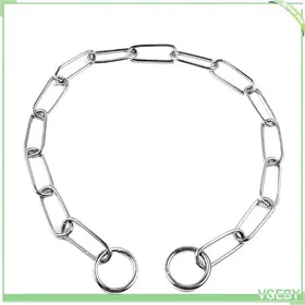 Meilleurs prix pour Collier étrangleur de dressage - FAFEICY - 30 mm x 50 cm / 40 mm x 60 cm - Métal - Anti-corrosion - Bords lisses
