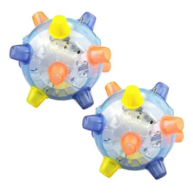 Meilleurs prix pour Balle sautante à LED pour animaux de compagnie jouet musical et dansant pour chiens et chats
