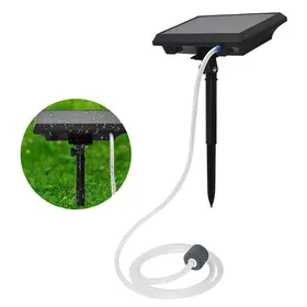 Meilleurs prix pour Pompe à oxygène solaire aquarium  - Nearful -  pêche en plein air pompe à oxygène réservoir de poissons pompe à oxygène étang aérate