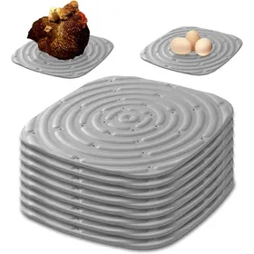 Comparer les prix de Tapis de nidification pour poulailler - DOK - 8 pièces - 30x30 cm - Réutilisable - Protège les œufs - Facile à nettoyer