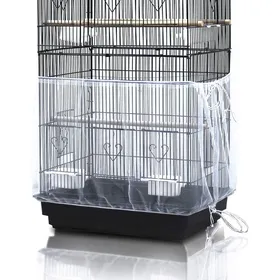 Comparer les prix de Filet pour cage à oiseaux - Filet de récupération - Housse pour cage à oiseaux - Aspirateur à graines - Filet de récupération pour