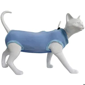 Meilleurs prix pour Combinaison post-opératoire chat – vêtement chirurgie abdominale – pyjama récupération