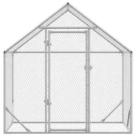 Comparer les prix de (31667)Moderne Cage à poules galvanisé - VIDAXL - acier - argent - 170x100x177 cm 677djn29v9772