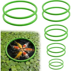 Meilleurs prix pour 10 Pcs Fish Feeding Ring Set 5 Sizes Floating Aquarium Feeding Ring Round Feeder Rings Floating Plant Barrier Corral Rings Tank