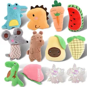Meilleurs prix pour Jouet Herbe à Chat12 Pièces Peluche pour Chat Jouets Cataire pour Chats Interieur Catnip Peluches dherbe à Chat Boule pour Chat