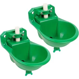 Meilleurs prix pour 2pcs Abreuvoir automatique Plastique ABS Robinet à flotteur Trou de drainage Pour moutons chèvres chevaux .