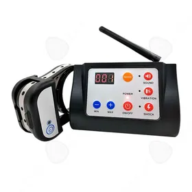 Comparer les prix de C Système à distance de clôture pour chien sans fil 2 en1 LED clôture électronique pour chien portée de la télécommande de 300 m