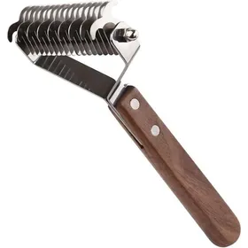 Meilleurs prix pour Brosse de toilettage pour chien et chat anti-peluches poils longs/courts