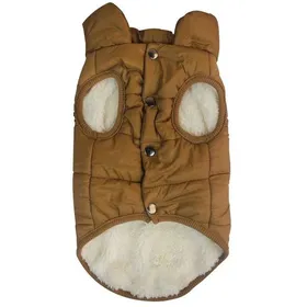 Meilleurs prix pour Veste chaude doublée polaire à 2 couches pour chien idéale pour lhiver et le froid manteau doux et coupe-vent pour petit chien