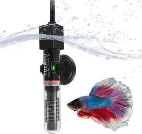 Meilleurs prix pour Chauffage Aquarium,Tige chauffante Mini Chauffe-Aquarium 25 W avec ventousesTige chauffante Anti-Explosion à température Constante