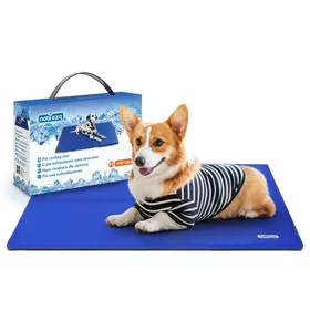 Comparer les prix de Nobleza - Tapis de Refroidissement pour Chiens, Chats et Animaux domestiques.50 * 65cm, Bleu. M