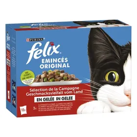 Meilleurs prix pour Pâtée - FELIX - Case-12471438 - 100% complet & équilibré - Vitamines D et E - Oméga‑6 - Sans colorants