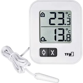 Meilleurs prix pour Thermomètre TFA Dostmann 30.1043.02 blanc
