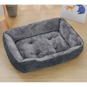 Comparer les prix de Gris L705215cm Coussin doux pour chien de couchage rectangulaire lh1020sddogmat54f GRIS L 705215