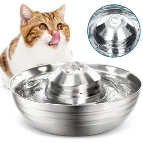 Meilleurs prix pour Fontaine a Eau Chat Fontaine pour Chat Silencieuse en 4 étapes 2L Fontaine à Eau pour Chat avec Pompe et Filtre Label