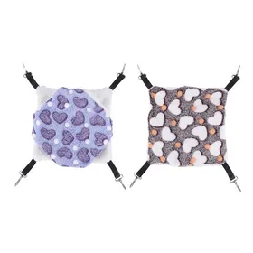 Meilleurs prix pour 2 PièCes Cochon D'Inde Rat Hamac Cochon D'Inde Hamster Furet Hamac Suspendu Jouets Lit pour Petits Animaux Chinchilla Petit