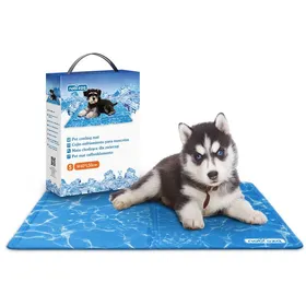 Comparer les prix de Nobleza - Tapis de refroidissement pour chiens chats et animaux domestiques.50*40cm Bleu. S
