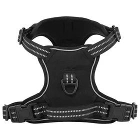 Comparer les prix de Harnais pour chien réglable - vidaxl - XL - Noir - Polyester - Tour de cou 58-89 cm - Tour de poitrine 53-96 cm