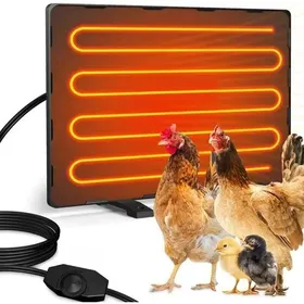 Comparer les prix de Chauffage électrique pour poulailler - PZCC - 150W - Plaque chauffante murale - Réglable 50–70°C - Protection intégrée