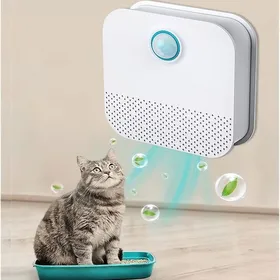 Comparer les prix de Désodorisant de litière pour chats – Purificateur dair rechargeable – Autonomie 15 jours – Élimine 99 % des odeurs – Pour petits e