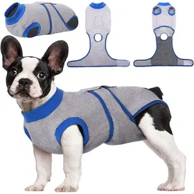 Comparer les prix de Combinaison de récupération post-opératoire pour chiens pour chiens femelles et mâles combinaison de récupération post-opératoire