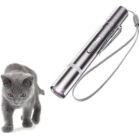 Meilleurs prix pour LED Pointer Katzen Hund Spielzeug Haustier LED Light Licht Pointer mit USB Wiederaufladbar