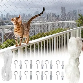 Meilleurs prix pour Filet Chat Balcon10x3m Filet Balcon ChatFilets Anti OiseauxFilets Protection FraisierAnti Pigeon Protection FILET DE PROTECTION