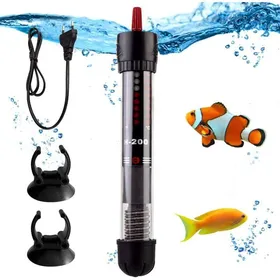 Comparer les prix de Chauffage dAquarium 50W Thermostat Réglable avec Ventouses Pour Réservoirs de Poisson (60L) Odipie