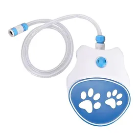 Comparer les prix de Fontaine à Eau pour Chien à Pédale Fontaine à Eau pour Chien Facile à Activer - Jouet à Eau pour Chien avec Arroseur