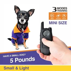 Meilleurs prix pour Collier de dressage-animal-lectrique-rechargeable-tanche-anti-aboiement-noir BAGUETTE DE DRESSAGE