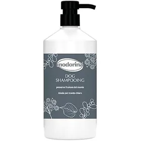 Comparer les prix de Inodorina, Shampoing pour Poils Blancs, Action Blanchissante, Apaisante et Émolliente, Hydrate et Protège la Peau, aux Extraits de