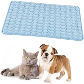 Comparer les prix de Tapis rafraîchissant pour chien et chat - Tapis de couchage rafraîchissant - Tapis rafraîchissant pour chien en soie glacée respir..