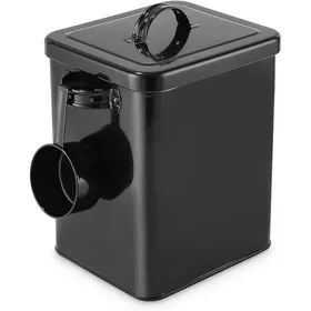 Meilleurs prix pour Boite Croquette ChatBoîte à lessiveBoîte de Rangement en métal 6.5L avec Couvercle et cuillère doseuse pou TRANSPORT DES ALIMENTS