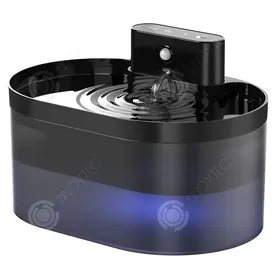 Meilleurs prix pour INN Fontaine à Eau pour Chat 2,2L avec 2600 mAh Rechargeable Batterie Silencieux Distributeur Detecteur de Mouvement Filtre