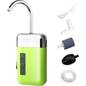 Comparer les prix de Pompe à pêche en Plein air Pompe à oxygène pour Aquarium Débit deau inductif Silencieux Auto Fish Tank Aérateur Bubbler Set