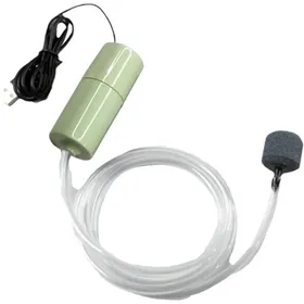 Comparer les prix de Mini pompe à oxygène silencieuse USB pour aquarium - Charge USB - Pompe à oxygène pour poissons rouges