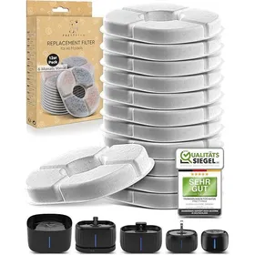 Comparer les prix de Pretty Paw Filtres pour fontaine à chat – Filtres de re originaux pour toutes les fontaines Pretty Paw - réserve annue FILTRE A AIR