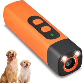 Meilleurs prix pour Anti-aboiement puissant à ultrasons pour chien avec lampe torche LED COLLIER ANTI-ABOIEMENT