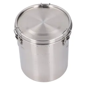 Comparer les prix de SURENHAP Conteneur de rangement daliments pour animaux de compagnie en animalerie soin 2500 ml 15 x 17cm / 59 x 67 pouces