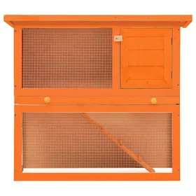 Meilleurs prix pour [39453]Clapier dextérieur - Meuble de cages/Clapier à lapins - Enclos pour petits animaux 1 porte BoisPoids:12.9 Kg