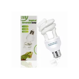 Meilleurs prix pour 13W Ampoule UVA UVB 10.0 pour Reptiles E27 Lamp UVB pour Tortue AC 220V Lampe Fluorescente Compacte pour 13W STERILISATEUR STRIL UV
