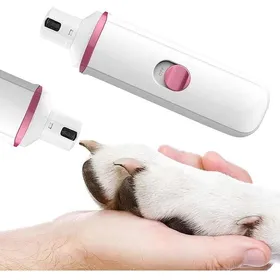 Comparer les prix de Broyeur Griffes Chien Électrique Rose Coupe-Ongles Silencieux USB Rechargeable