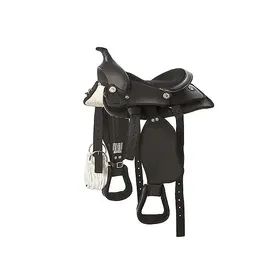 Meilleurs prix pour Selle de western pour cheval Hispano Hipica - Noir - 10