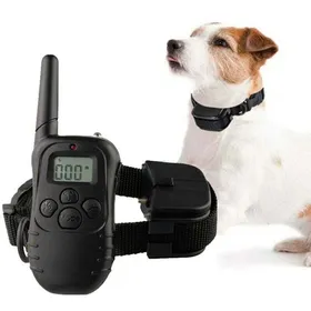 Meilleurs prix pour Collier dressage chien électrique bip vibration choc étanche rechargeable 300m