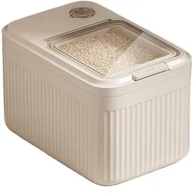 Meilleurs prix pour 1 Pièce Boîte De Rangement Alimentaire 6/14/22L Conteneur Hermétique Anti-Insectes En PP Pour Riz Croquettes Chien Ch CUISINETTE