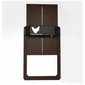 Meilleurs prix pour Porte de poulailler automatique solaire en plastique renforcé - Porte automatique de poulailler alimentée par batterie