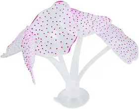 Meilleurs prix pour Lot de 2 décorations d'aquarium en silicone corail artificiel pour aquarium, paysage coloré, effet lumineux, mer