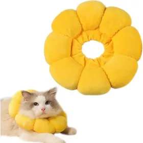 Meilleurs prix pour Collier ajustable pour chat - ULISEM - Tour de cou 10 à 26 cm - Souple - Convalescence - Revêtement en peluche - Léger