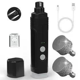 Comparer les prix de Coupe-ongles électrique pour animaux - Phoesky - Lime à ongles - Charge USB - Silencieux - 3 vitesses - Lumière LED